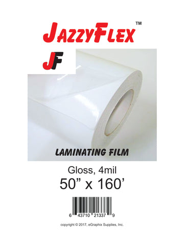 Cold Laminating Film - Glossy 50" x 160' Roll