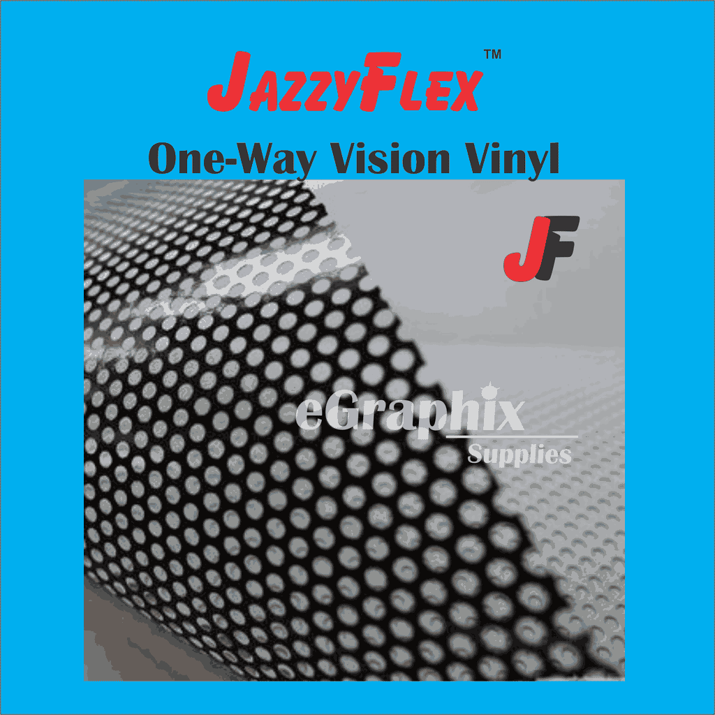 One-Way Vision Vinyl - Width: 50", Length: 160'