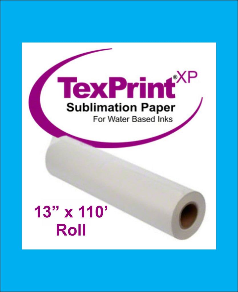 TexPrint XP HR Sublimation Transfer Paper, Rolls – eGraphix Supplies, Inc.