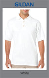 GILDAN 8800 Heavy DryBlend Sportshirt (Polo) Cotton/Poly - Short Sleeve S-2XL
